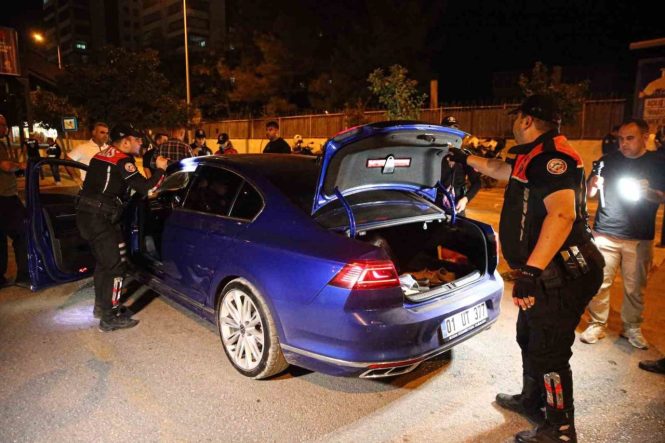 Adana’da Huzur ve Güven uygulaması: 1 milyon 368 bin TL ceza kesildi
