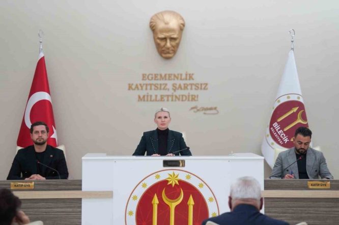 Bilecik Belediye Meclisi toplantısında 10 gündem maddesi karara bağlandı