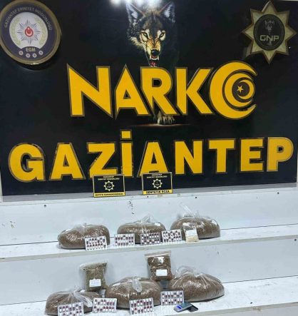 Gaziantep’te uyuşturucu operasyonu: 3 gözaltı
