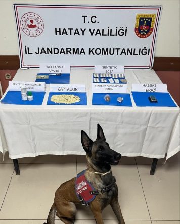 İskenderun’da Jandarma’dan uyuşturucu operasyonu