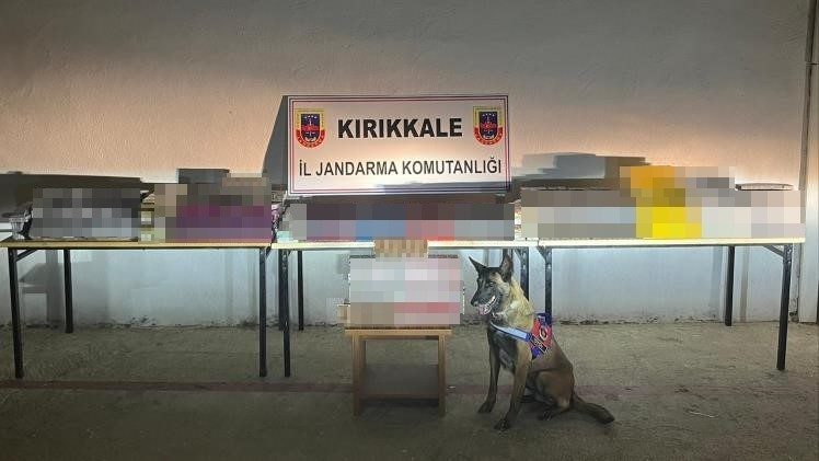 Kırıkkale’de 1 buçuk milyon liralık kaçak ürün ele geçirildi