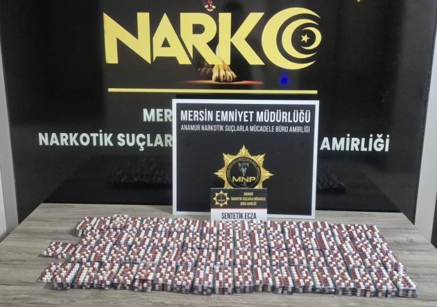 Mersin’de bir haftada 128 narkotik olay: 146 gözaltı