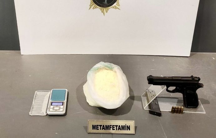 Samsun’da 880 gram metamfetamin ele geçirildi