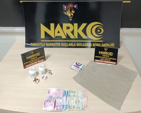 Turgutlu’da uyuşturucu operasyonları: 3 şüpheli tutuklandı