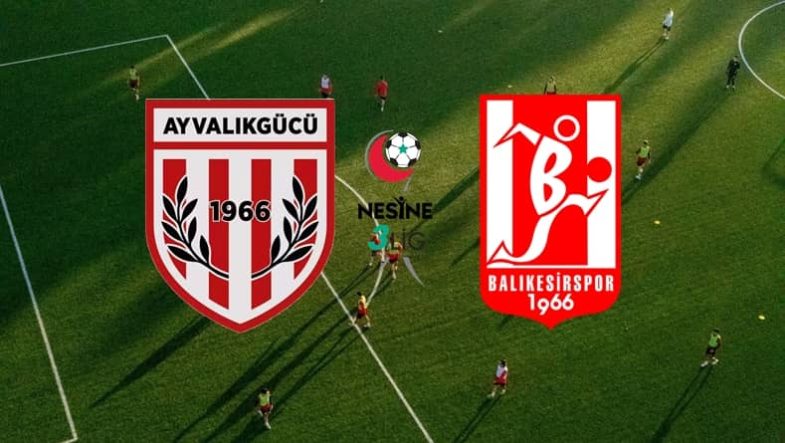 Ayvalıkgücü Belediyespor ile Balıkesirspor derbide karşılaşıyor