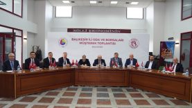 Balıkesir Ekonomisinin Yol Haritası Masaya Yatırıldı