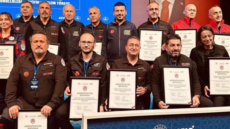 Balıkesir MEB AKUB Ekibi, AFAD’dan Kentsel Arama ve Kurtarma Akreditasyonu Aldı