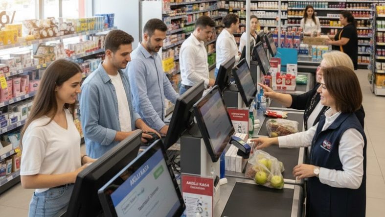 Balıkesir’de Marketlerde “Akıllı Kasa” Dönemi Hızla Yayılıyor