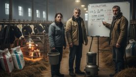 Balıkesir’de Süt Üreticileri Kışa Zorlu Başladı