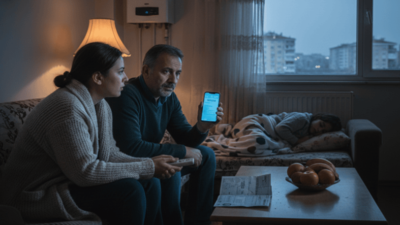 Balıkesir’de doğalgaz faturaları kara kara düşündürüyor