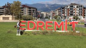 Edremit’te Yeşil Dönüşüm İlçeye 2 Bin 855 Metrekare Yeni Yeşil Alan