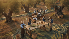 Gömeç’te Zeytin Hasadı Kısa Film Gibi