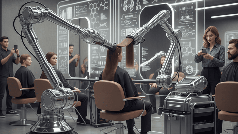 Balıkesir’de İlgiyle İzlenen Kuaför Robot Videoları Gerçek mi?