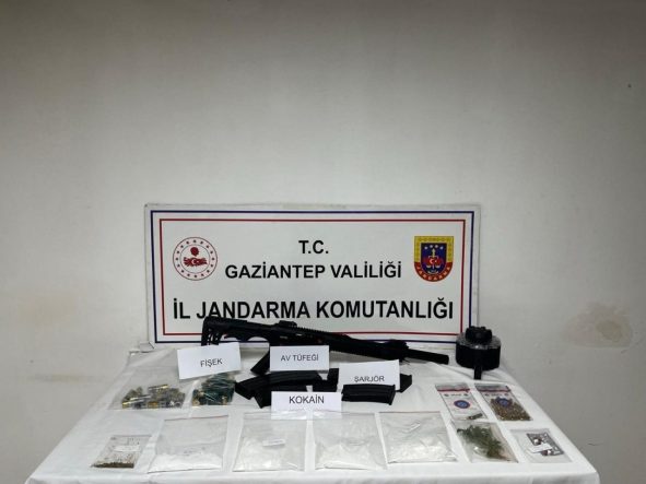 Gaziantep’te jandarmadan organize suç örgütü operasyonu: 3 şahıs tutuklandı