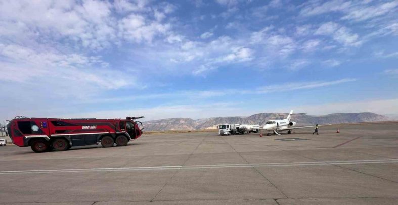 Şırnak’ta kalp rahatsızlığı olan bebek ambulans uçakla Ankara’ya sevk edildi