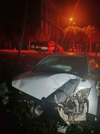Susurluk’ta trafik kazası: 1 yaralı