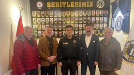Balıkesir İl Emniyet Müdürü Şükrü Yaman’dan Şehit Aileleri Vakfı’na Anlamlı Ziyaret
