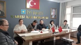 İYİ Parti Karesi’de Şubat Mesaisi İlçe Başkanı Cahit Can Tekin’den Birlik ve Kararlılık Mesajı
