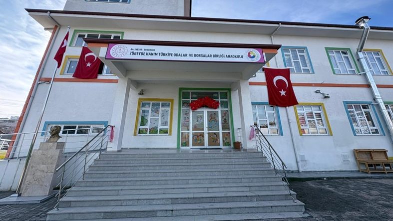TOBB Destekli Zübeyde Hanım Anaokulu Susurluk’ta Eğitime Kapılarını Açtı
