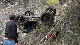 Balıkesir'de ATV kazası 2 yaralı
