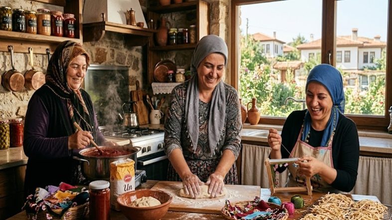 Balıkesir’de Ev Hanımları Bu İşten Gelir Elde Ediyor