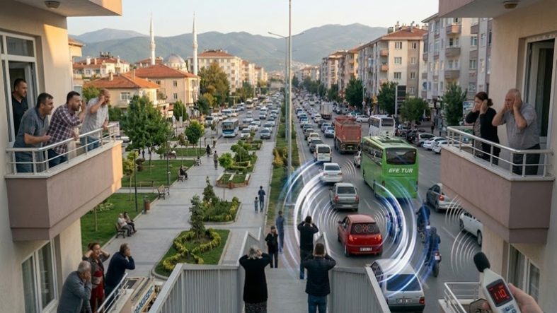 Balıkesir’de Sessiz Tehlike Gürültü Kirliliği Artıyor mu