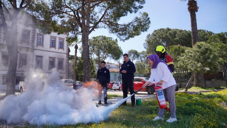 Balıkesir Büyükşehir Belediyesi İtfaiye Daire Başkanlığı tarafından il genelinde yürütülen