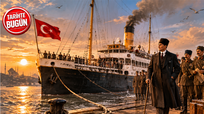 18 Mayıs 1919 Bandırma Vapuru Yola Çıktı