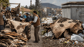 Balıkesir’de Kurban Derisi Kavgasından Deri İsrafına