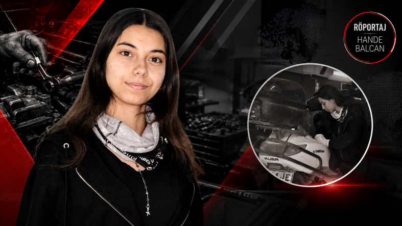 Balıkesir’in 16 Yaşındaki Motor Ustası Adayı Sahra Ezer Işık