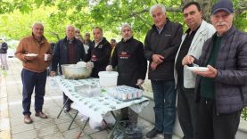 Burhaniye'de pilav hayırları devam ediyor