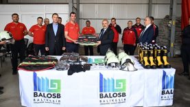 Büyükşehir’den OSB İtfaiyesi’ne 11 yıl sonra ekipman desteği (1)