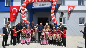 Edremit’te Eğitime Dev Yatırım Filiz-Kamuran Dağ Ortaokulu Kapılarını Açtı (1)