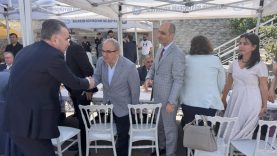 Edremit'te resmi bayramlaşma töreni