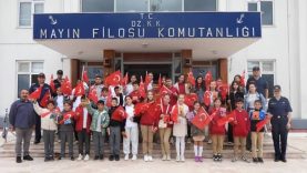 Mayın Filosu Komutanlığı kapılarını ortaokul öğrencilerine açtı