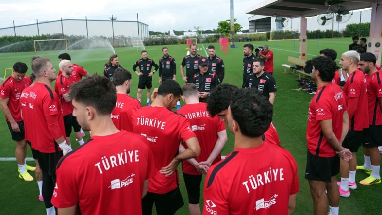 A Millî Takım ABD Mesaisine Başladı