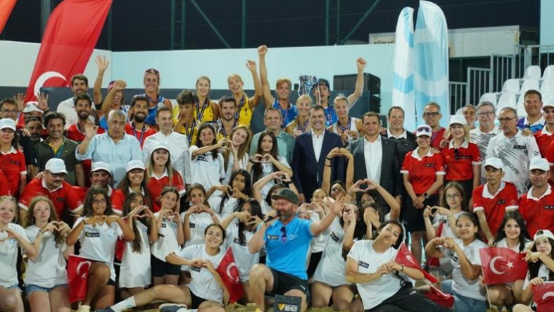 Ayvalık, Dünya Plaj Voleybolu heyecanına ev sahipliği yaptı
