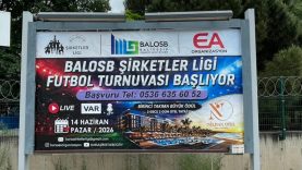 BALOSB Şirketler Ligi Futbol Turnuvası Başlıyor
