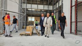 Balıkesir Ayvalık’ta Eğitim Yatırımları Yerinde İncelendi
