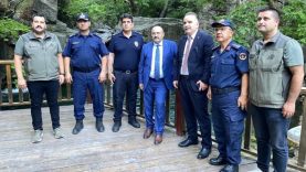 Balıkesir Valisi İsmail Ustaoğlu Kazdağı Milli Parkı Hasanboğuldu alanında incelemelerde bulundu
