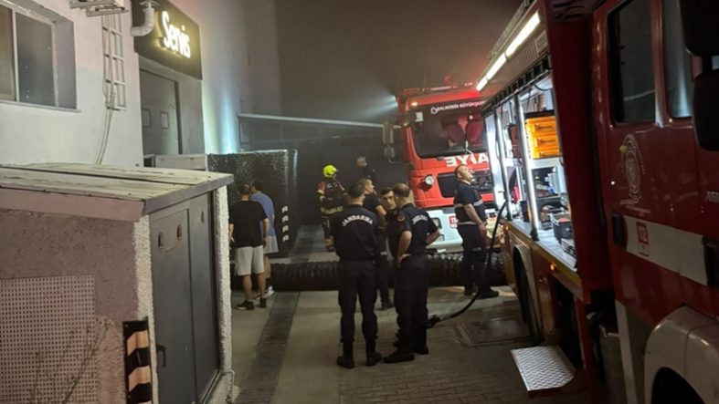Balıkesir’de İş Yerinde Korkutan Yangın