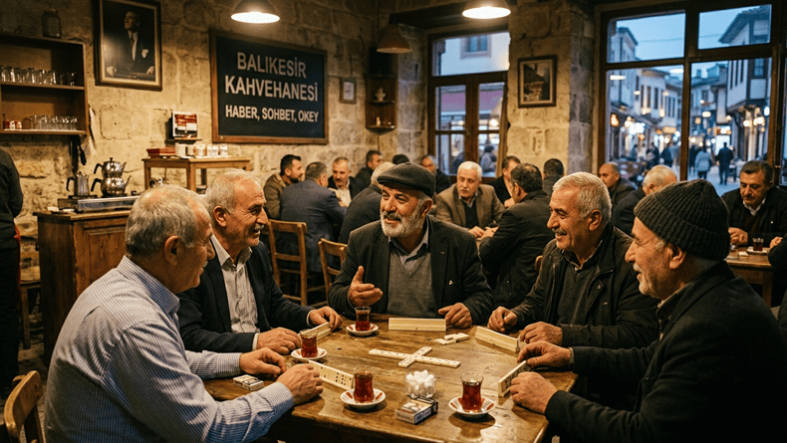 Balıkesir'de Kahvehaneler Hâlâ Şehrin Gerçek Sosyal Medyası mı