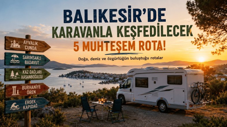 Balıkesir’de Karavanla Keşfedilecek 5 Muhteşem Rota