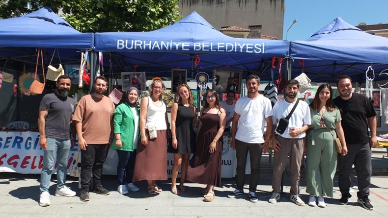 Balıkesir’de Özel Öğrencilerin el emeği ürünler görücüye çıktı