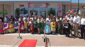 Balıkesir’de miniklerin geri dönüşüm defilesi ilgi gördü
