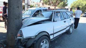 Balıkesir'de trafik kazası 1 yaralı
