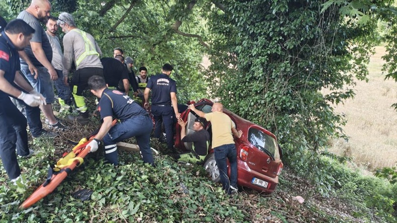 Balıkesir’de trafik kazası: 2 yaralı