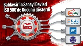 Balıkesir’in Sanayi Devleri İSO 500’de Gücünü Gösterdi