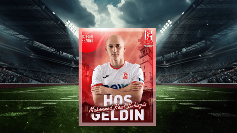Balıkesirspor'da Muhammed Raşit Şahingöz İmzayı Attı