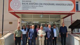 Balya’da Eğitim Masaya Yatırıldı (1)